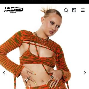 JADED LONDON Sydney knit top